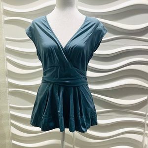 BCBG casual cotton blouse
